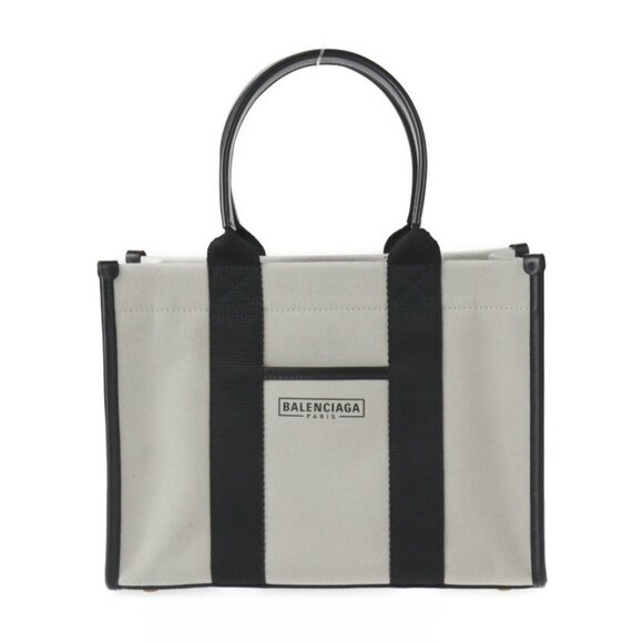 BALENCIAGA Black Leather Shoulder Bag - Picture 1 of 9